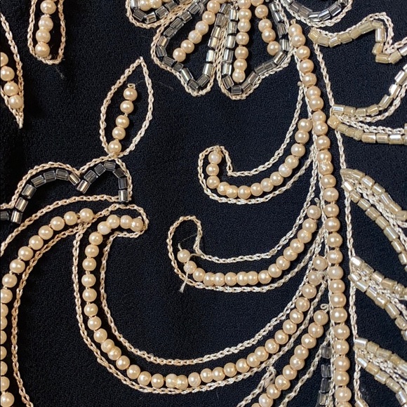 Vintage JKARA NEW YORK Beaded Blouse Size XL - Picture 5 of 14